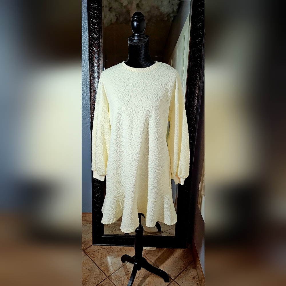Anthropologie x Mare Mare Odila textured tunic dress Size S